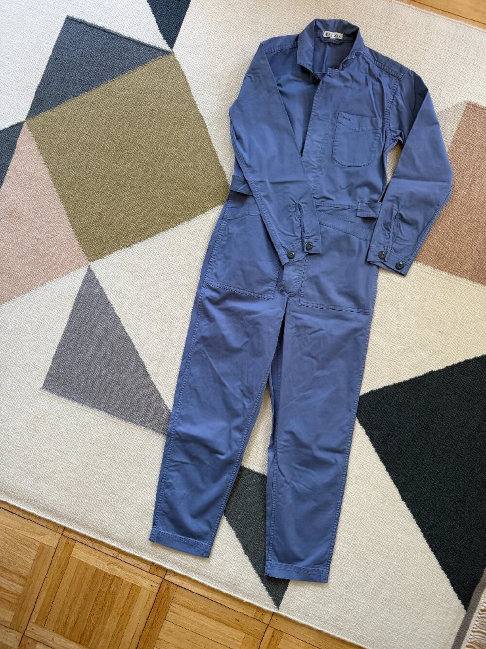 Alex Mill standard jumpsuit in blue - size XS